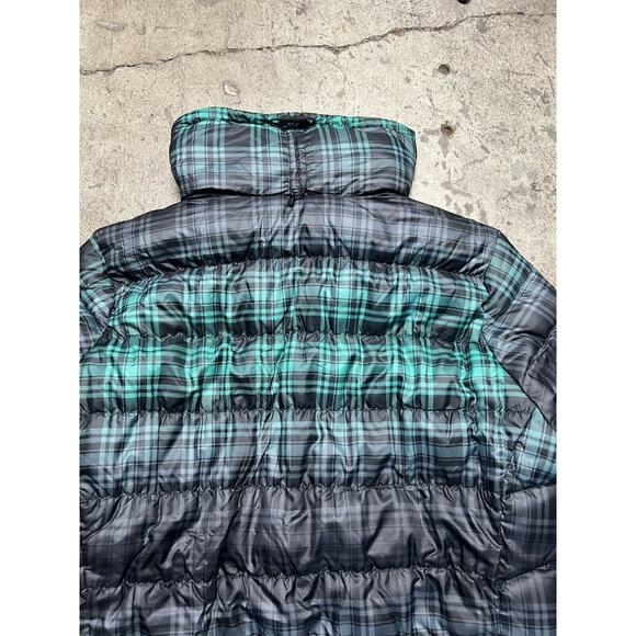 Vintage 2010 Nike Tartan Down Fill Puffer Jacket Women’s Size M‎ 377021-018 Rare - Picture 12 of 13